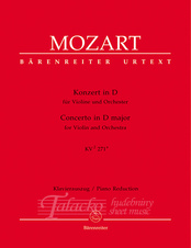 Concerto for Violin and Orchestra in D major K². 271a (271i)
